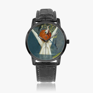 Watch with Erotic Image from 16th Century Masterpiece Painting Garden of Earthly Delights