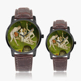 Hieronymus Bosch Paradise Strawberry Fields Watch with Authentic 16 Century Image - large and small