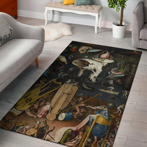 Bosh Madness Depths of Medieval Hell Floor Rug