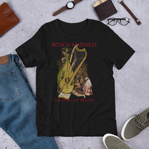 Sounds of Music! Short-Sleeve Men's T-Shirt by Bosch Madness